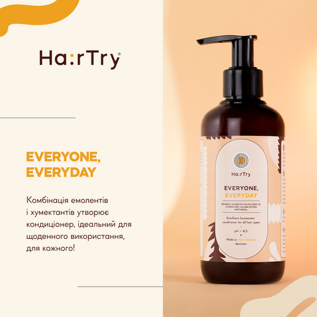 HairTry - Everyone, Everyday - Кондиціонер на щодень - 250ml