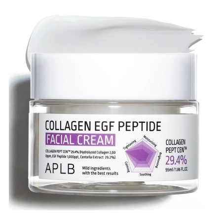 APLB - Collagen EGF Peptide Facial Cream - Увлажняюще-укрепляющий крем для лица - 55ml