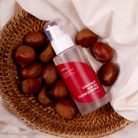 Isntree - Chestnut AHA 8% Clear Essence - Эссенция для лица с молочной и гликолевой кислотой - 100ml