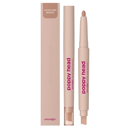 Poppy Head - Smudgic Velvet Matt Lipstick - Матова помада-олівець - 02 Spellbound Nude - 0,85g