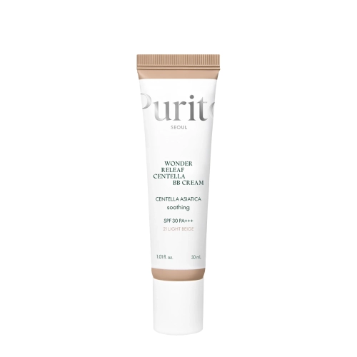 Purito Seoul - Wonder Releaf Centella BB Cream SPF 30 PA+++ - BB-крем с экстрактом центеллы - #21 Light Beige - 30ml