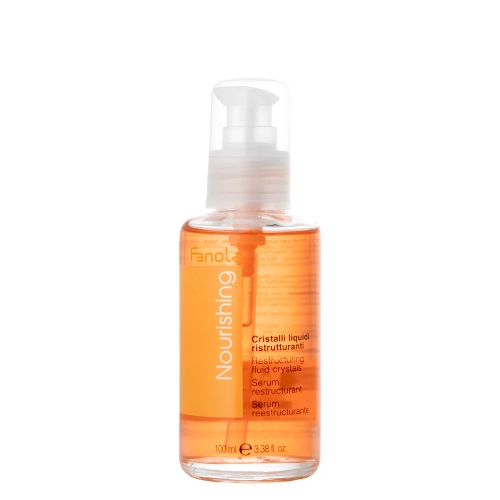 Fanola - Жидкие сияющие кристаллы для волос - Nutri Care - Restructuring Serum - 100ml