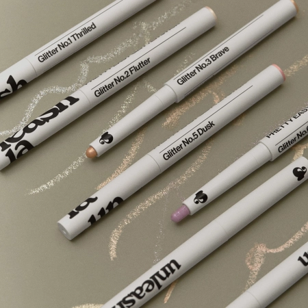 Unleashia - Блестящий карандаш для глаз - Pretty Easy Glitter Stick - 3 Brave - 0,7g