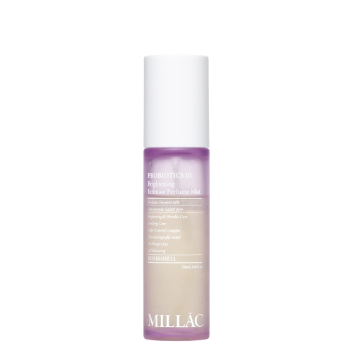 MILLAC - Probiotics III Brightening Intimate Perfume Mist - Пробіотичний парфумований спрей для інтимної зони - Bombshell - 50ml