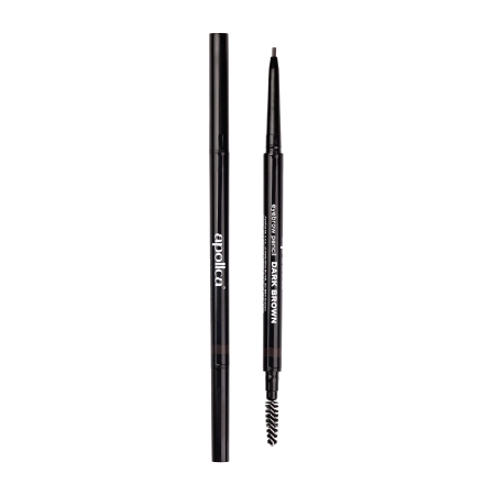 Apollca - Олівець для брів Powder - Dark Brown - 1шт.