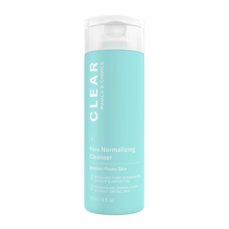 Paula's Choice - Clear - Pore Normalizing Cleanser - Освежающий гель для умывания лица - 177ml