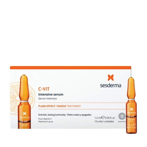 sesderma - C-Vit Intensive Serum 12% - Осветляющие ампулы для лица с витамином С - 10x1,5ml