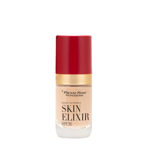 Pierre Rene - Skin Elixir SPF30 Velvet Foundation - Стійкий тональний крем - 01 - 25ml