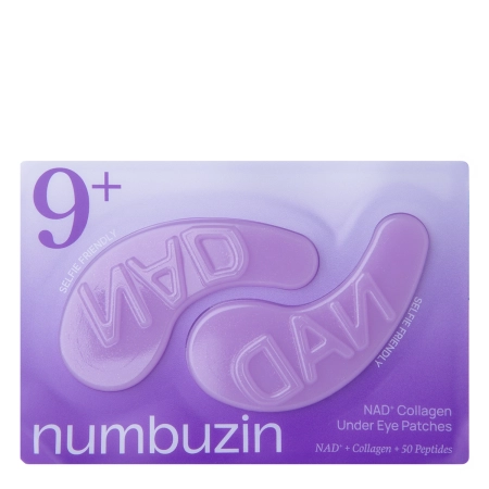 Numbuzin - No.9 NAD Collagen Under Eye Patches - Колагенові патчі під очі з коензимом NAD+ - 5шт/8g