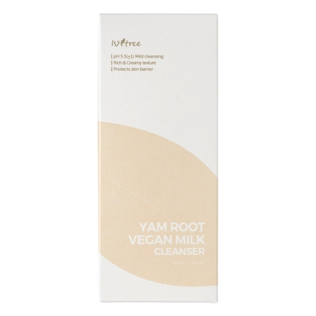 Isntree - Vegan Milk Cleanser - Заспокійливе молочко для очищення обличчя - 220ml