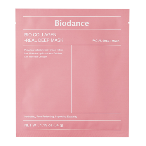 Biodance - Bio-Collagen Real Deep Mask - Укрепляющая коллагеновая маска для лица - 1шт./34g