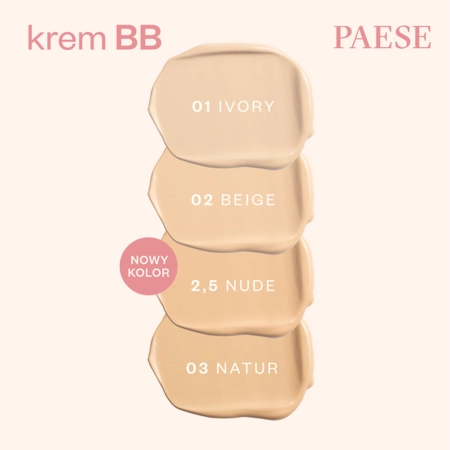 Paese - BB-крем з гіалуроновою кислотою - 2,5 Nude - 30ml