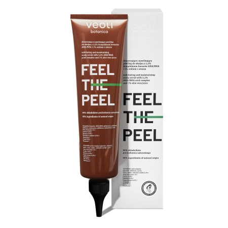 Veoli Botanica - Feel The Peel - Отшелушивающий и увлажняющий пилинг для кожи головы - 150ml
