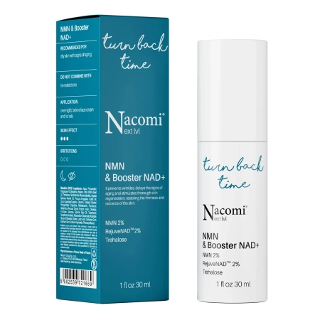 Nacomi - Next Lvl - NMN & NAD+ Booster - Антивікова сироватка - 30ml