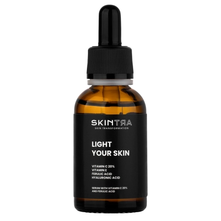 SkinTra - Light Your Skin - Сироватка з вітаміном С 20% і феруловою кислотою - 30ml