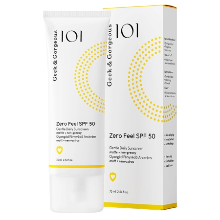 Geek&Gorgeous - Zero Feel SPF50 - Невагомий сонцезахисний крем SPF50 - 75ml