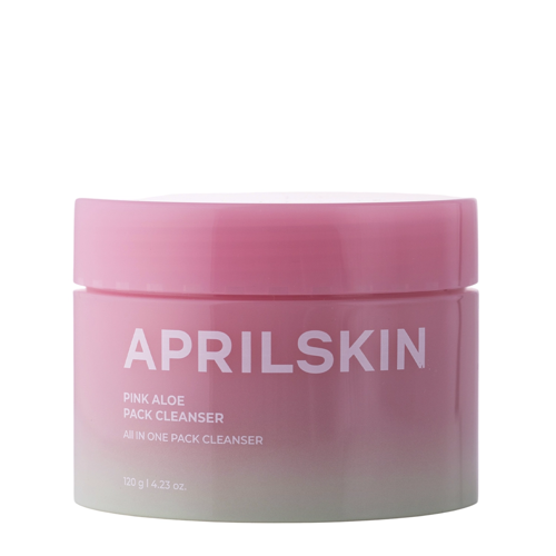 Aprilskin - Pink Aloe Pack Cleanser - Очищающий мусс для лица с алоэ - 120g