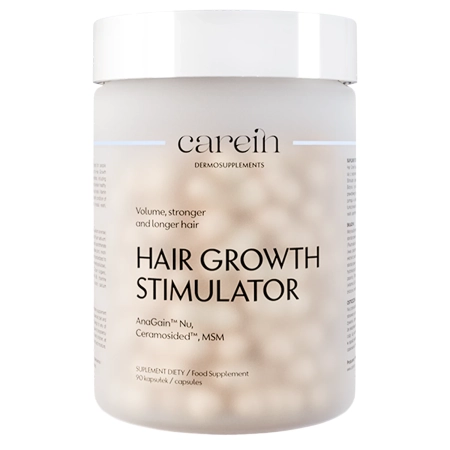 Carein - Hair Growth Stimulator - Дермодобавка - Надмірне випадіння волосся - 90капсул