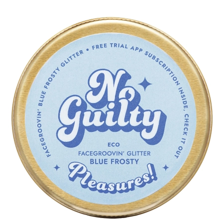 Ministerstwo Dobrego Mydła - Facegroovin' - Біо глітер - Blue Frosty - 10g