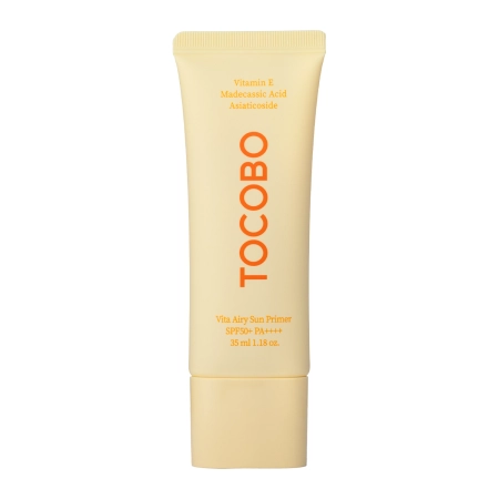 Tocobo - Vita Airy Sun Primer SPF50+ PA++++ - Матуючий сонцезахисний праймер під макіяж - 35g