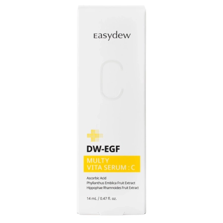 Easydew - DW-EGF Multy Vita Serum C - Освітлювальна сироватка для обличчя з вітаміном С - 14ml