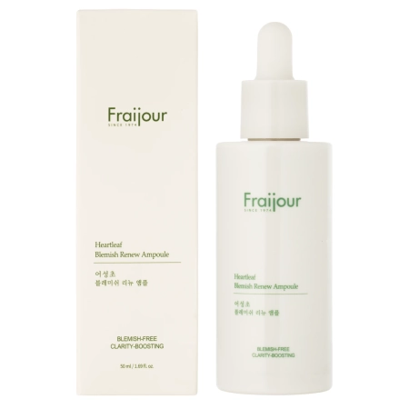 Fraijour - Heartleaf Blemish Renew Ampoule - Ампула для чутливої та проблемної шкіри з екстрактом гуттуїнії - 50ml