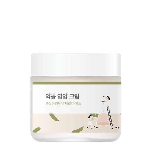Round Lab - Soybean Nourishing Cream - Живильний крем для обличчя з екстрактом чорних соєвих бобів - 80ml