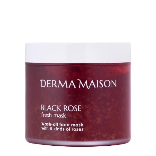 Medi-Peel - Derma Maison Black Rose Fresh Mask - Увлажняющая маска для лица с экстрактом розы - 230g