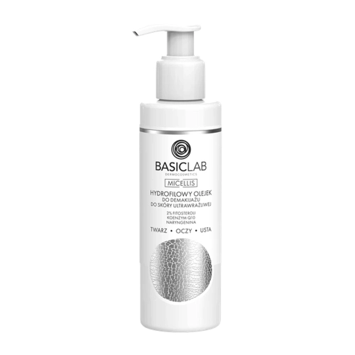 BasicLab - Micellis - Гідрофільна олія для демакіяжу надчутливої шкіри - 200ml