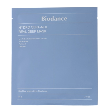 Biodance - Hydro Cera-nol Real Deep Mask Set - Набор увлажняющих коллагеновых масок для лица - 4x34g