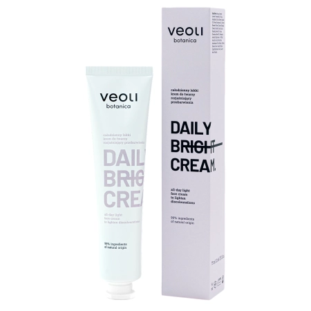 Veoli Botanica - Daily Bright Cream - Щоденний легкий крем для обличчя проти пігментації - 75ml