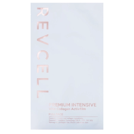 REVCELL - Premium Intensive Vita Collagen Activfilm Full Face - Коллагеновая растворимая маска - 1шт/3,603g