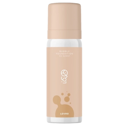 LOVRO - Bubble Foundation - Тональна основа з повітряною формулою для сяйва шкіри - 04 Sunny - 50ml