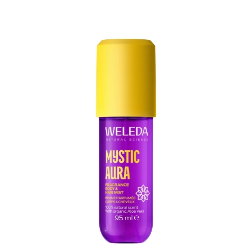 WELEDA - Fragrance Body & Hair Mist - Парфумований спрей для тіла та волосся з алое - Mystic Aura - 95ml