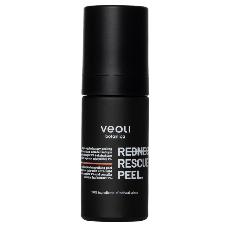 Veoli Botanica - Redness Rescue Peel - Заспокійливий розгладжувальний пілінг для шкіри з куперозом - 30ml