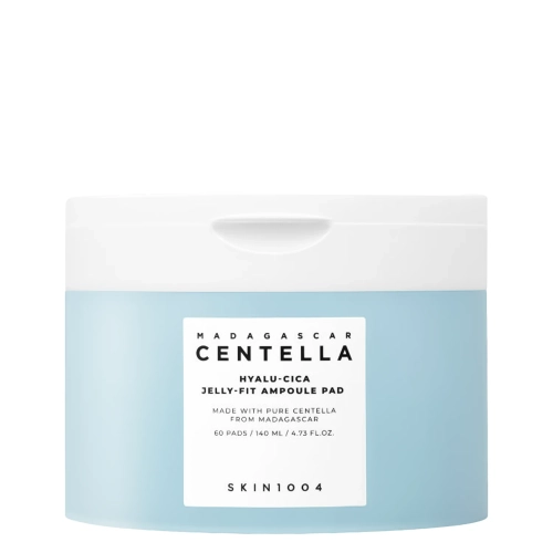 SKIN1004 - Madagascar Centella Hyalu-Cica Jelly-Fit Ampoule Pad - Зволожувальні педи для обличчя - 60шт.