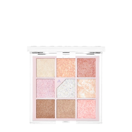 Unleashia - Glitterpedia Eye Palette - Палетка веганських тіней для повік - 1 All of Glitter - 6,6g