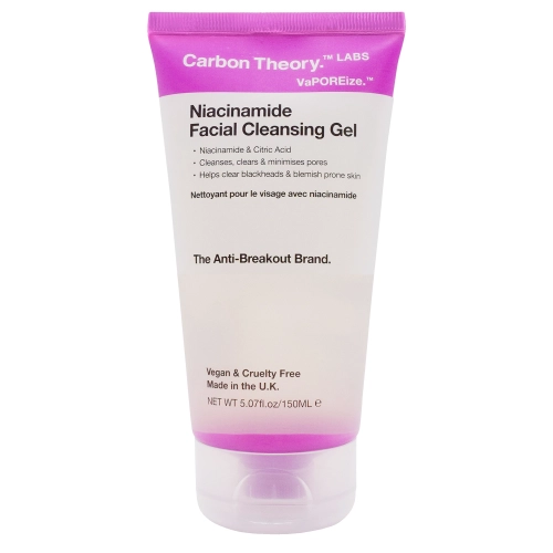 Carbon Theory - VaPOREize Niacinamide Facial Cleansing Gel - Гель для умывания лица с ниацинамидом - 150ml