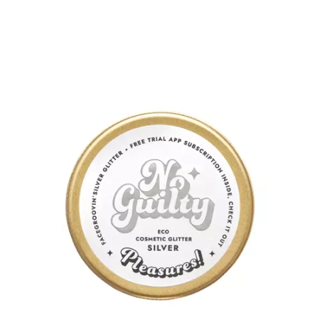 Ministerstwo Dobrego Mydła - Facegroovin' - Біо глітер - Silver - 10g