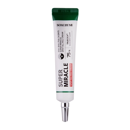 Some By Mi - AHA BHA PHA 14 Days Super Miracle Spot All Kill Cream - Точковий крем від прищів - 30ml