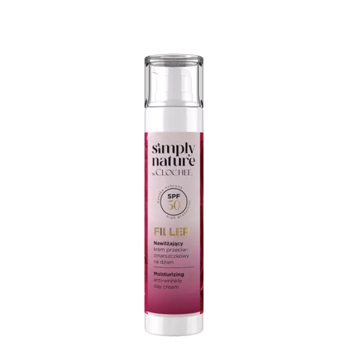 Clochee - Simply Nature - Filler SPF50 - Увлажняющий крем против морщин - 50ml