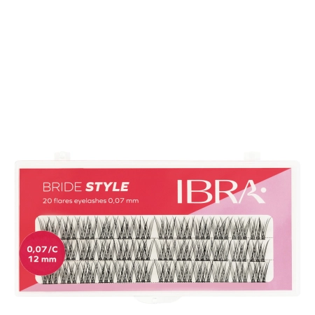 Ibra Makeup - Пучки вій Bride Style - 12 мм
