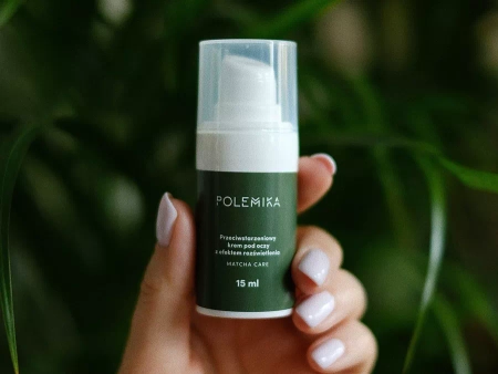 Polemika - Антивозрастной крем для кожи вокруг глаз с эффектом осветления - Matcha Care - 15ml