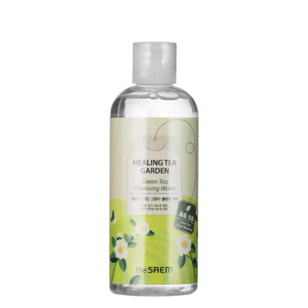The SAEM - Healing Tea Garden Green Tea Cleansing Water - Міцелярна вода із зеленим чаєм - 300ml