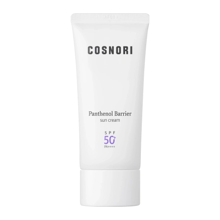 Cosnori - Panthenol Barrier Sun Cream SPF50+ PA++++ - Заспокійливий сонцезахисний крем для обличчя - 50ml