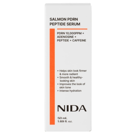 NIDA - Salmon PDRN Peptide Serum - Відновлювальна сироватка з пептидами та PDRN - 50ml