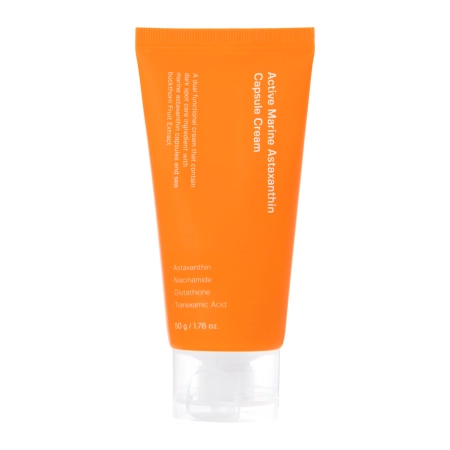 Sungboon Editor - Active Marine Astaxanthin Capsule Cream - Осветляющий крем для лица - 50g