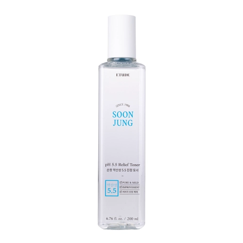 Etude House - SoonJung PH 5.5 Relief Toner - Тоник успокаивающий - 200ml