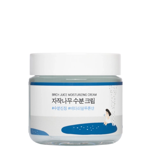 Round Lab - Birch Juice Moisturizing Cream - Зволожувальний крем з березовим соком - 80ml
