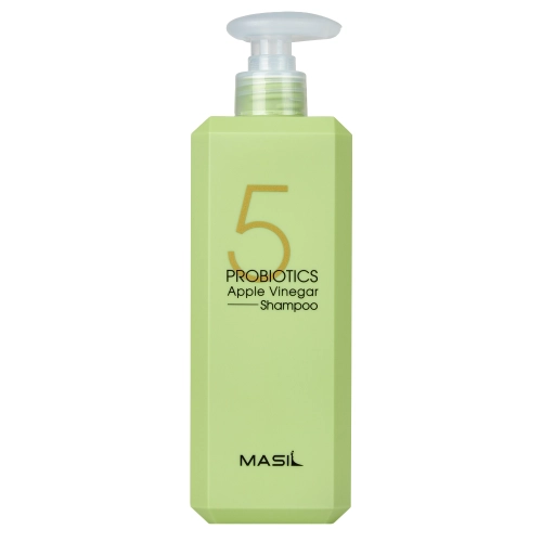 Masil - 5 Probiotics Apple Vinegar Shampoo - Очищувальний шампунь з яблучним оцтом і пробіотиками - 500ml